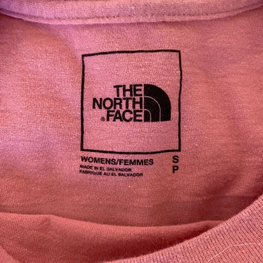 The North Face Women's Small Pink Never Stop Exploring Short Sleeve Tee - Picture 6 of 13